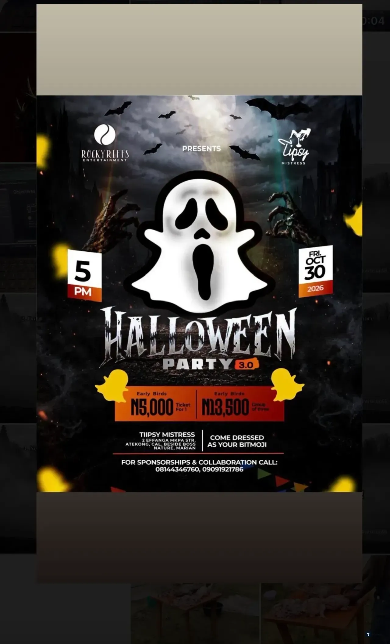 HALLOWEEN PARTY