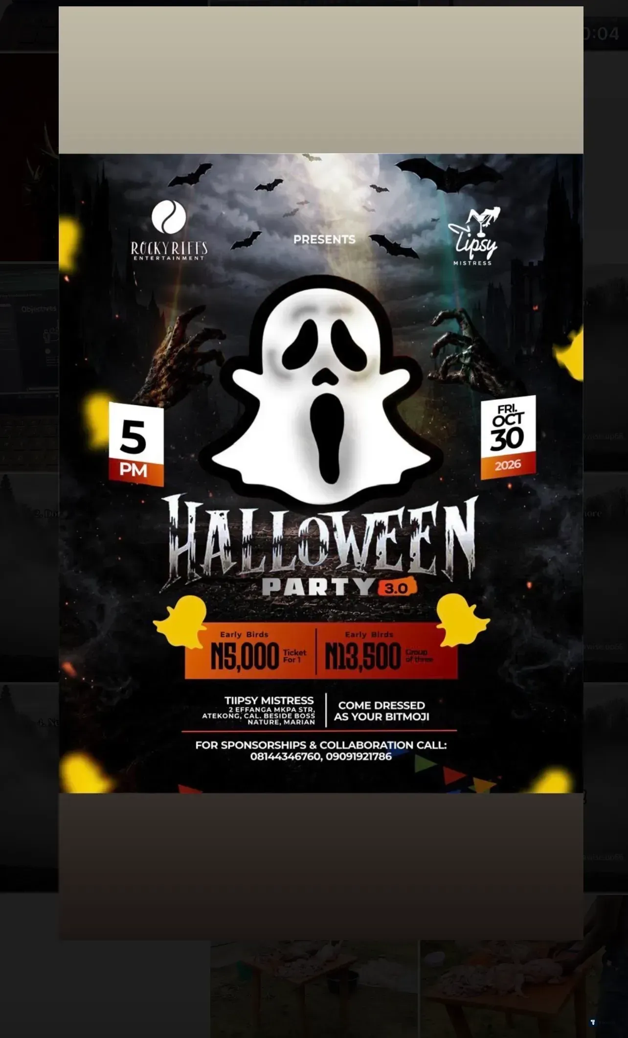 HALLOWEEN PARTY main media